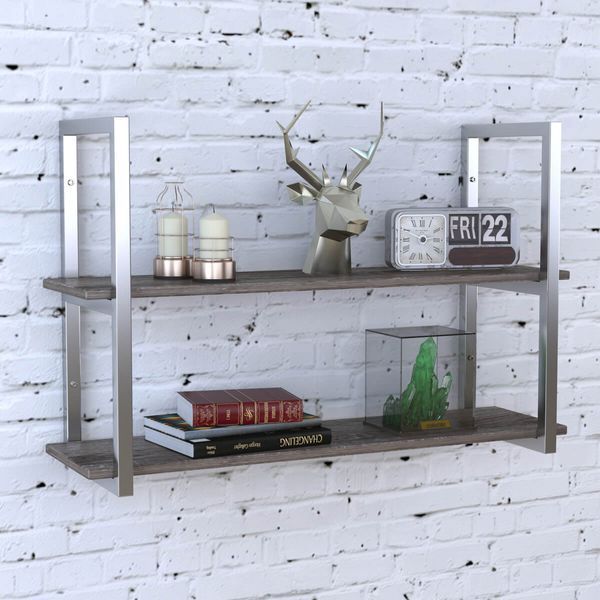 полка PL2-92-18 (920х300 h-600мм) Loft Design X70070 фото