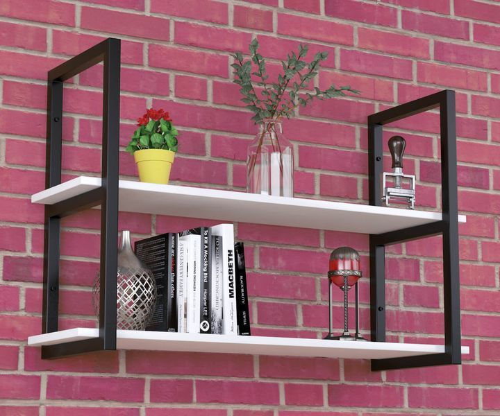 полка PL2-92-18 (920х300 h-600мм) Loft Design X70070 фото