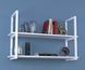 полка PL2-92-18 (920х300 h-600мм) Loft Design X70070 фото 2