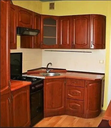 кухня Паула комплект K600 2,9x3,6x1,6м кедр Меблі Сервіс K600 фото