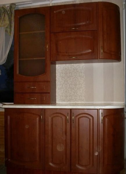 кухня Паула комплект K600 2,9x3,6x1,6м кедр Меблі Сервіс K600 фото