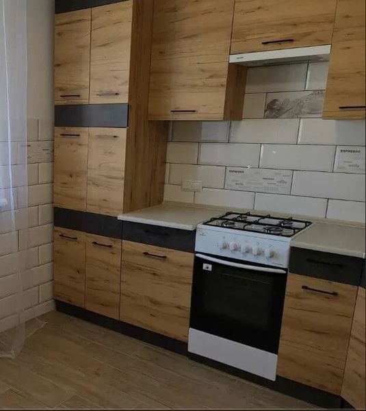 кухня Грета комплект K700 3,9х1,7м грената + антрацит Меблі Сервіс K700 фото