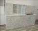 кухня Алина комлпект K100 2,6м темный мрамор Мебель Сервис K100 фото 4
