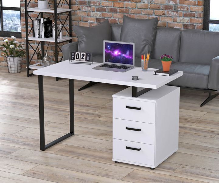 стіл письмовий L-27 750х1200х600мм Loft Design X70007 фото