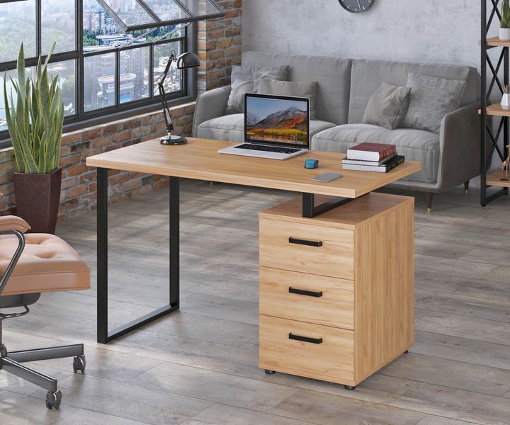 стіл письмовий L-27 750х1200х600мм Loft Design X70007 фото