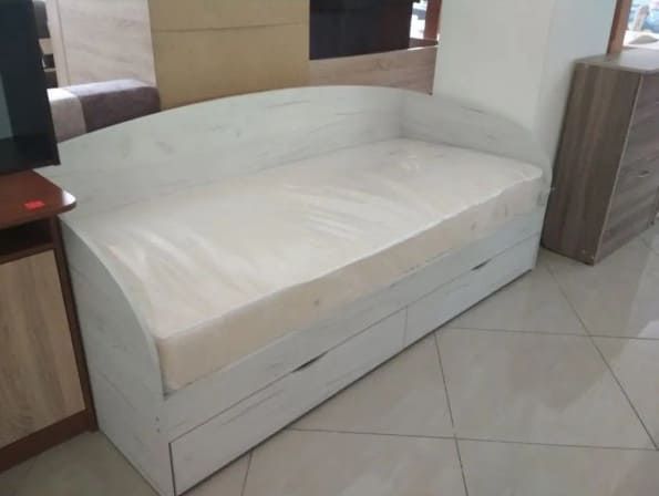 кровать Комфорт с ящиками 80х190 Алекса-СМ (840х1940 h-800мм ) X460114 фото