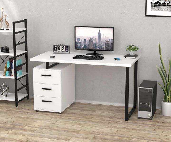 стіл письмовий L-27 Макс 750х1350х650мм Loft Design X70008 фото
