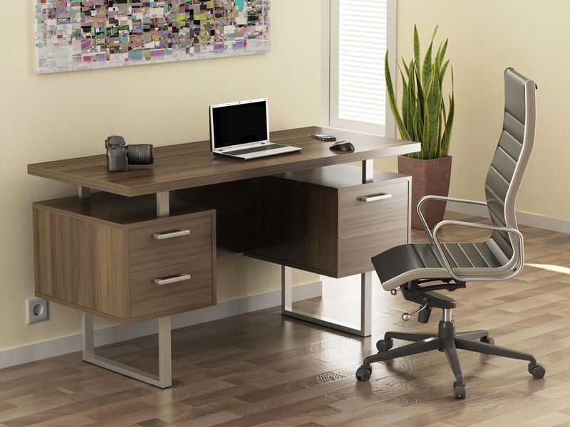 стіл письмовий L-81 New 750х1450х650мм Loft Design X70010 фото