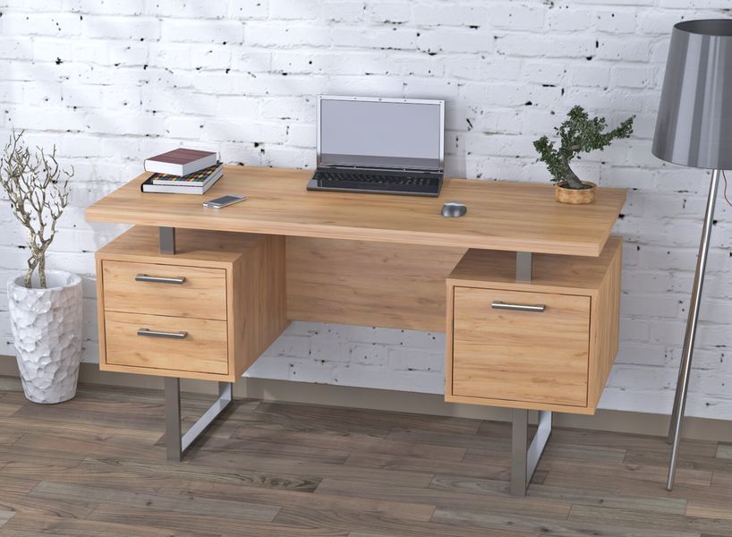 стіл письмовий L-81 New 750х1450х650мм Loft Design X70010 фото