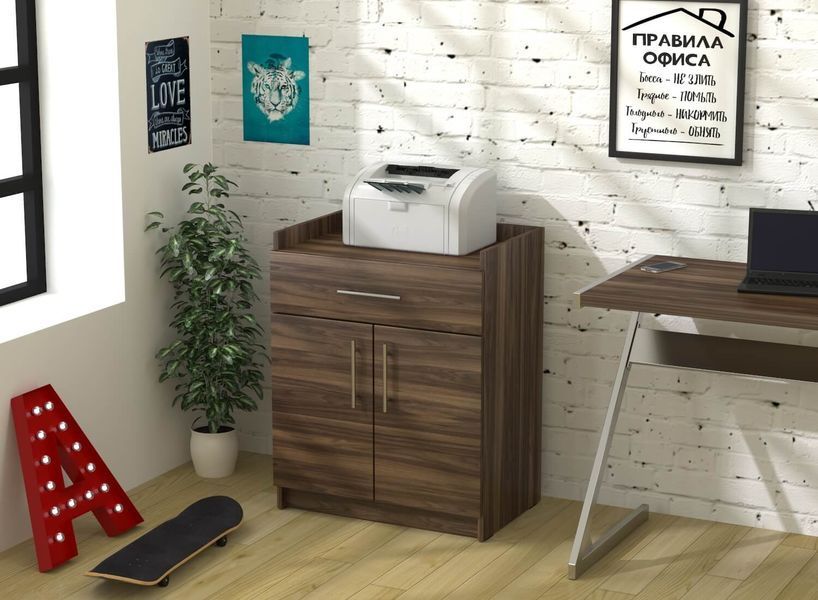 тумба для принтера L-640 (640х420 h-800мм) Loft Design X70018 фото