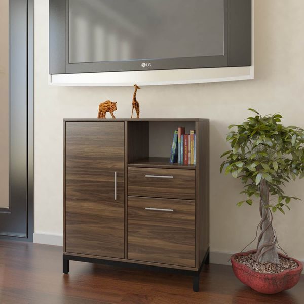 тумба офисная L-800 combi (800х400 h-910мм) Loft Design X70015 фото