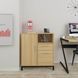 тумба офисная L-800 combi (800х400 h-910мм) Loft Design X70015 фото 3