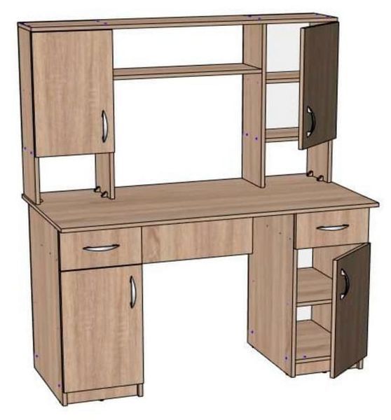 стіл письмовий Вектор Алекса-СМ (1200х600 h-1470мм) X460201 фото