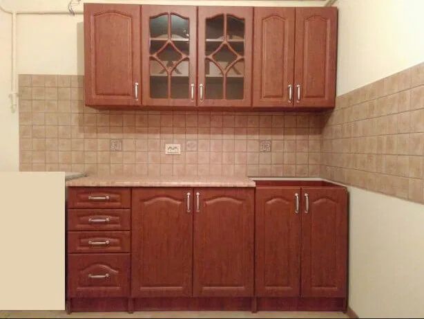 кухня Корона комлпект K300 2,6м яблоня Мебель Сервис K300 фото