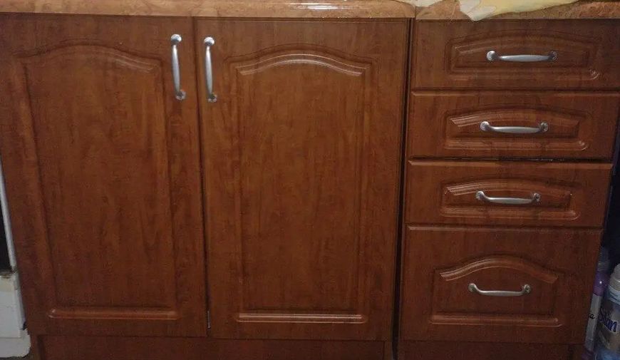 кухня Корона комлпект K300 2,6м яблоня Мебель Сервис K300 фото