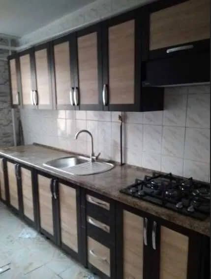 кухня Гамма рамка комплект K1501 3,7х2,4м комбі венге темний+дуб самоа Меблі Сервіс K1501 фото