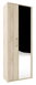 шафа Гоу REG1L1D/22/8 (820х400 h-2200мм) Гербор X9003800 фото 1