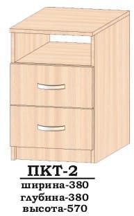 тумба приліжкова ПКТ-2 Алекса-СМ (380х380 h-570мм) X460274 фото