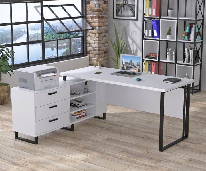 стіл керівника Нотаріус 750х1600х1400мм Loft Design X70095 фото