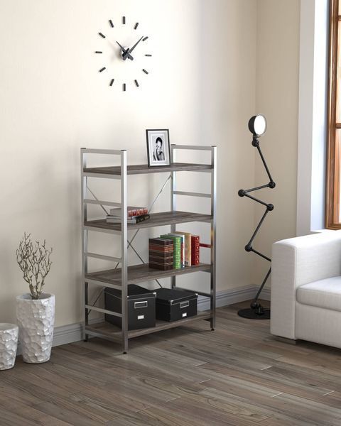 стеллаж L-125 (800х350 h-1250мм) Loft Design X70025 фото