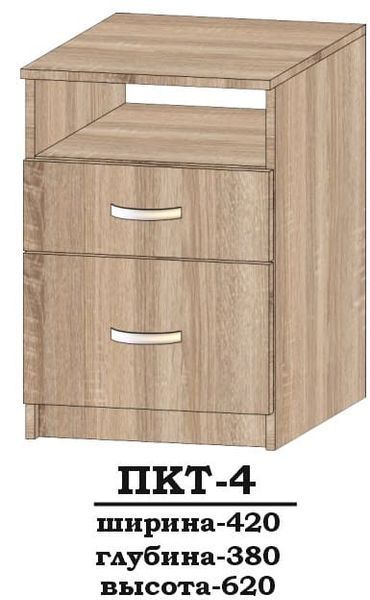 тумба приліжкова ПКТ-4 Алекса-СМ (420х380 h-620мм) X460276 фото