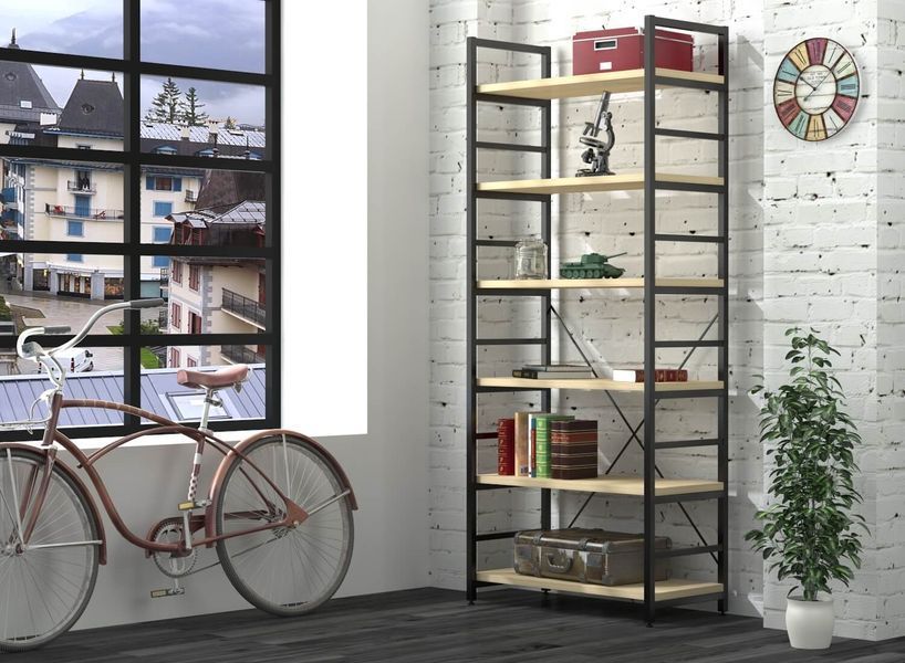 стеллаж L-190 (800х350 h-1950мм) Loft Design X70026 фото