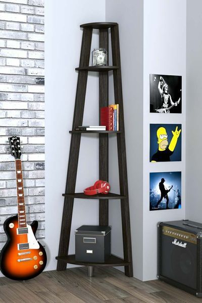 стеллаж L-180 угловой (611х432 h-1800мм) Loft Design X70027 фото