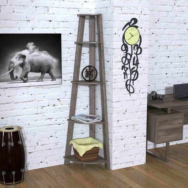 стеллаж L-180 угловой (611х432 h-1800мм) Loft Design X70027 фото