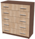 комод 5-Б Алекса (800х380 h-900мм) X46001300 фото 2