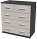 комод 2+3Б Алекса (800х450 h-850мм) X46001600 фото 2