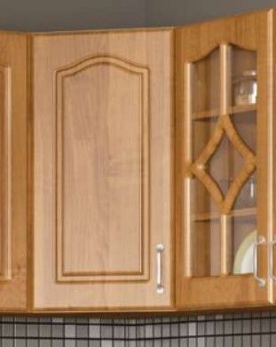 кутова шафа Оля 60х60 верх вітрина (Кут ВВ) Меблі Сервіс KM225 фото