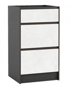тумба Граффити 40 низ ящики (Н 40Ш) Мир Мебели KM23054 фото