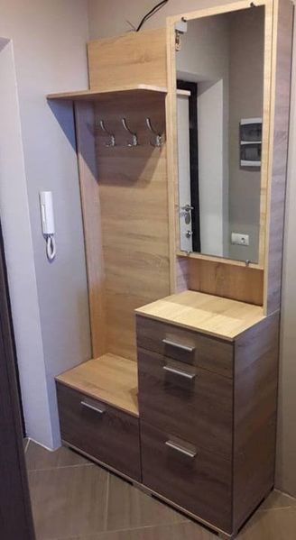 тумба для взуття ТО-4 Алекса-СМ (500х380 h-2050мм) X460283 фото