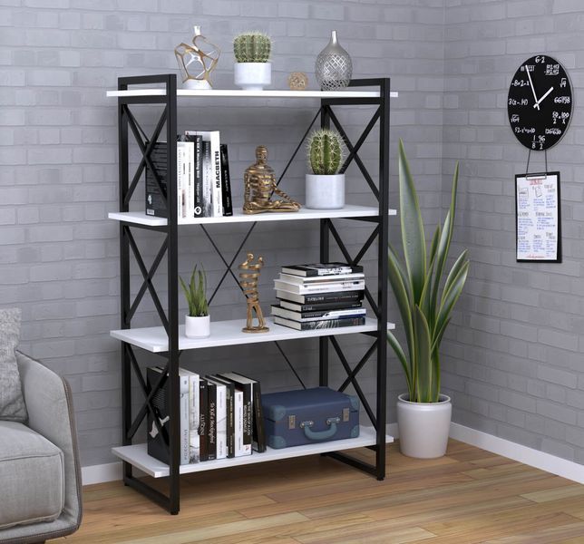 стеллаж Скиф-4-920 (920х400 h-1400мм) Loft Design X70037 фото