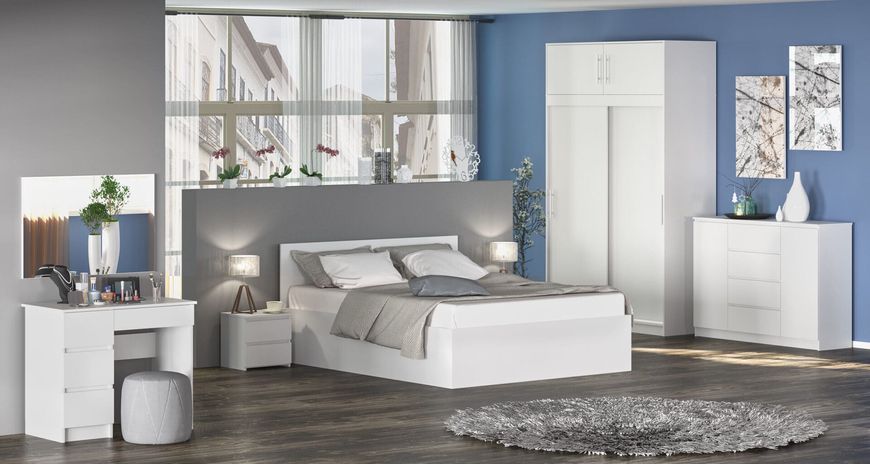 трюмо Бруклин 4Ш Мебель-Сервис (902х502 h-766мм) X10144 фото