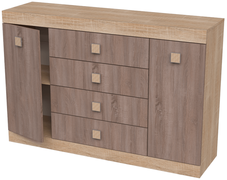комод Сон-8 Алекса (1400х380 h-930мм ) X46003900 фото