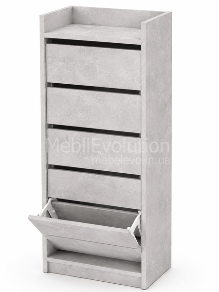 тумба для взуття -3 Алекса-СМ (450х260 h-1130мм) X460290 фото