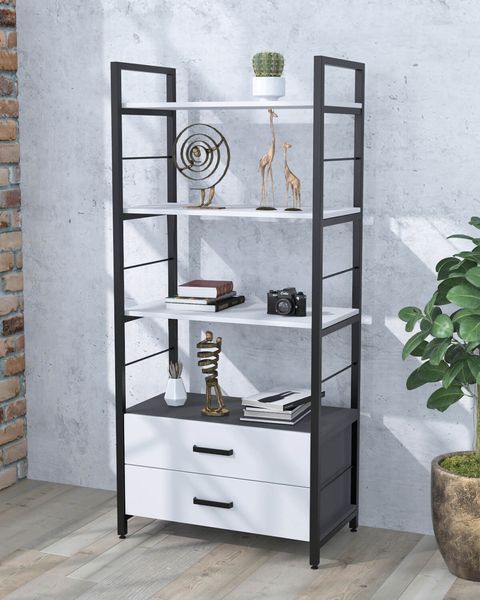 стеллаж L-155 с ящиками (700х375 h-1550мм) Loft Design X70045 фото