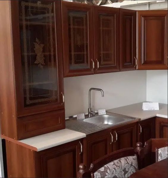 кухня Роял комплект K1900 3,5х2,6м горіх Меблі Сервіс K1900 фото