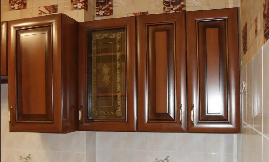 кухня Роял комплект K1900 3,5х2,6м горіх Меблі Сервіс K1900 фото