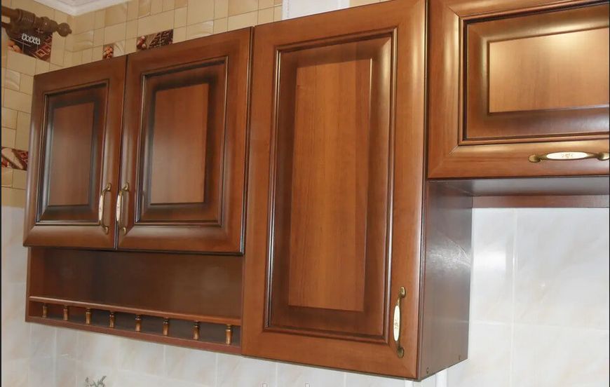 кухня Роял комплект K1900 3,5х2,6м горіх Меблі Сервіс K1900 фото