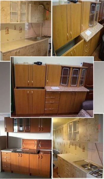 кухня Алина комлпект K130 2,8м ольха Мебель Сервис K130 фото