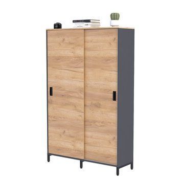 шкаф офисный LS-1200-1900 (1200х400 h-1900мм) Loft Design X70047 фото