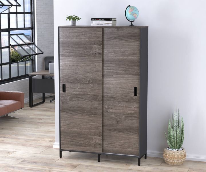 шафа офісна LS-1200-1900 (1200х400 h-1900мм) Loft Design X70047 фото