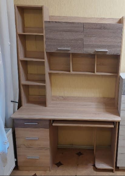 стол компьютерный Школьник-6 Алекса-СМ (1250х600 h-1965мм ) X460194 фото