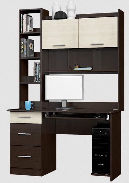 стол компьютерный Школьник-6 Алекса-СМ (1250х600 h-1965мм ) X460194 фото