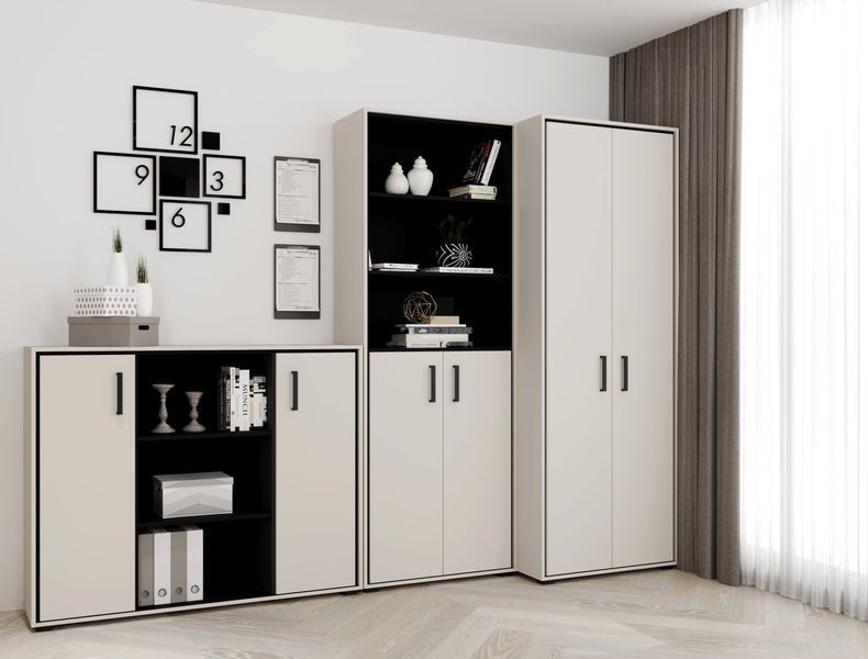шкаф Прайм комбинированный SZF2DC (800х600 h-2200мм) Гербор X9061200 фото