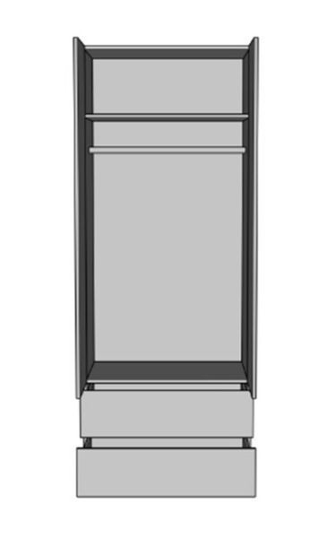 шкаф Фрида 2Д2Ш Дуб ливорно (800х520 h-2105мм) Мир Мебели  X5124800 фото