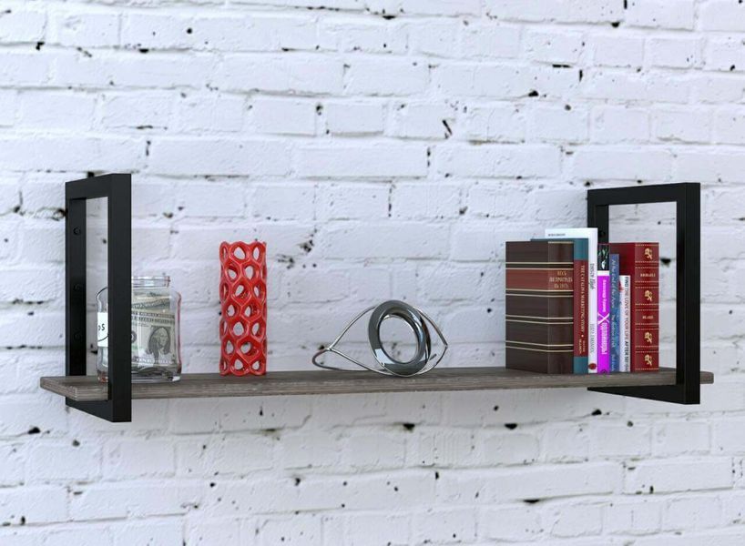 полка PL1-92-18 (920х300 h-300мм) Loft Design X70050 фото