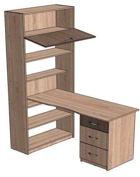 стол письменный Гранд Алекса-СМ (1300х800 h-2050мм ) X460197 фото